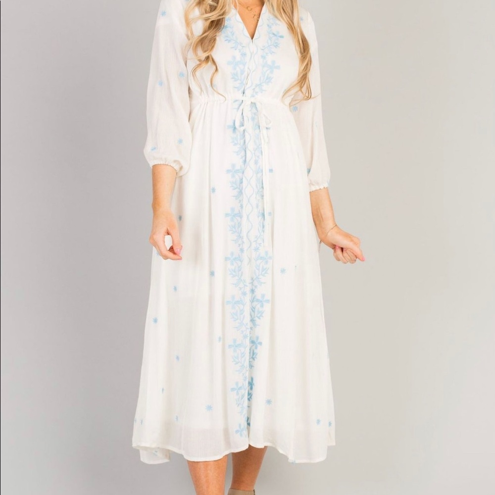 NWT Armanda Embroidered Dress